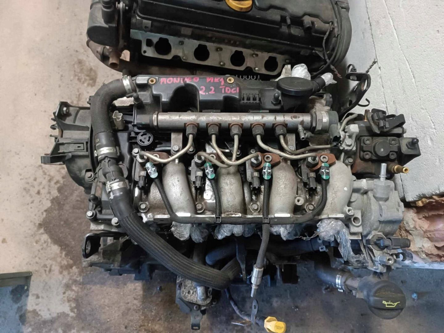 Ford Mondeo MK4 2.2 Tdci 175KM 124 tyś km Silnik Kompletny Kod Q4BA