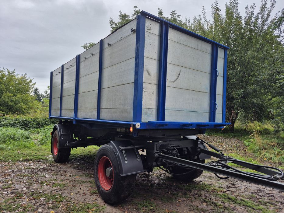 Przyczepa rolnicza MAFA lk18 Brandys bss 3 stronna hl hw