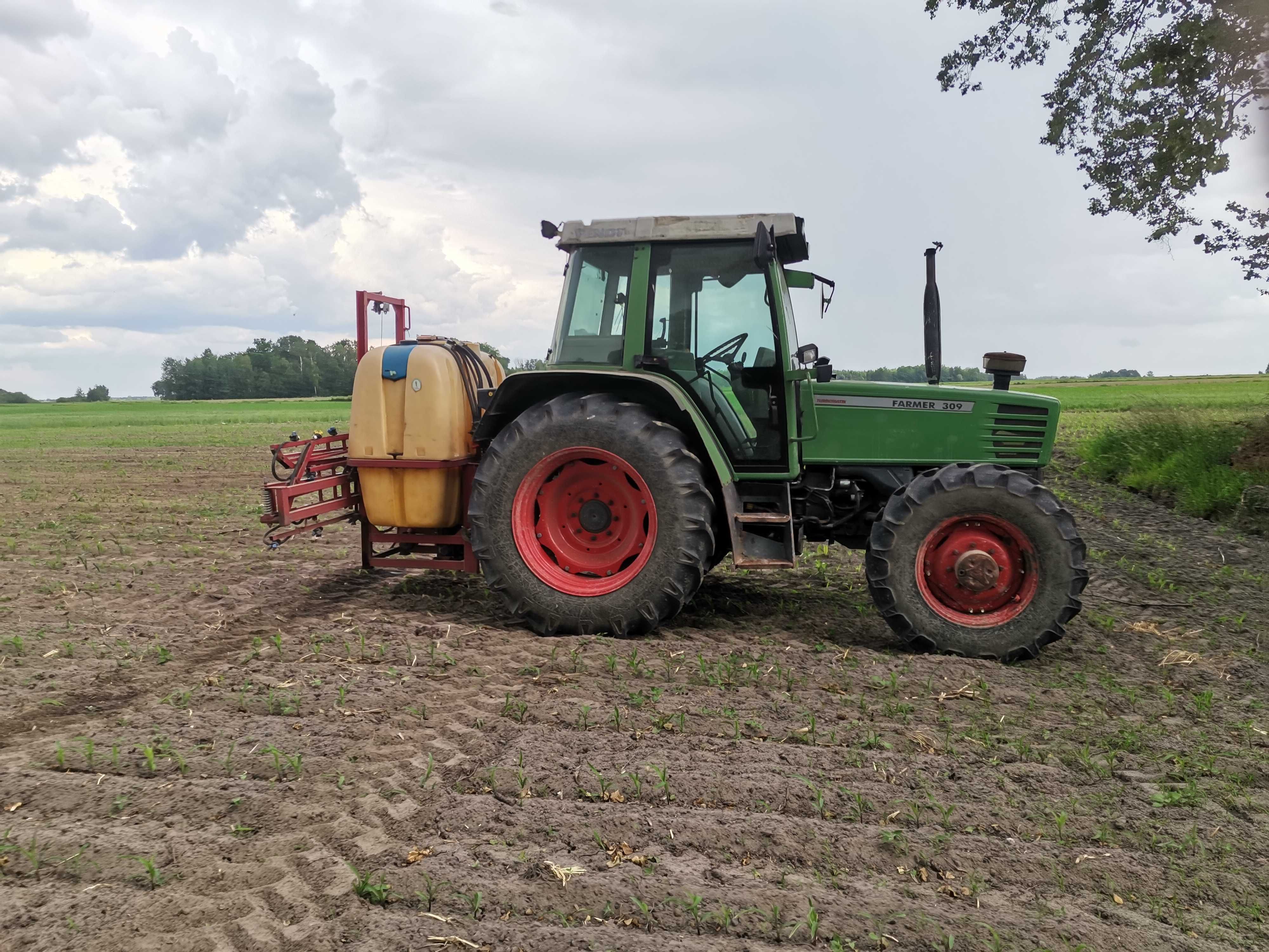 Ciągnik rolniczy Fendt Farmer 309 Turbomatik MWM mechaniczny zaczepy