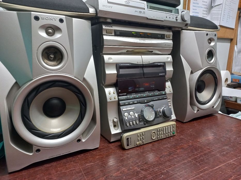 Wieża sony Rx 110Av/dj mix pro/pro logic