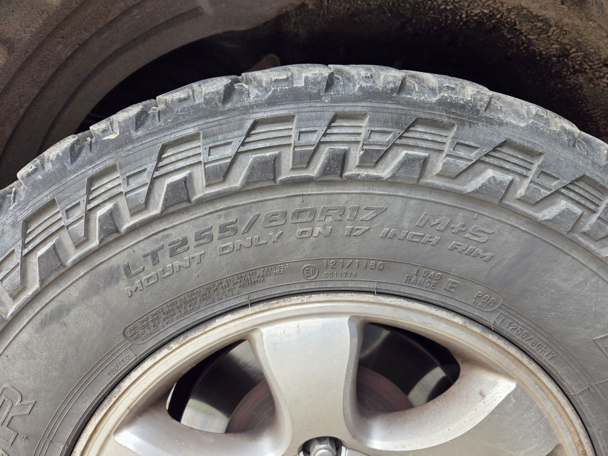5x opona Cooper St Maxx 255/80/17