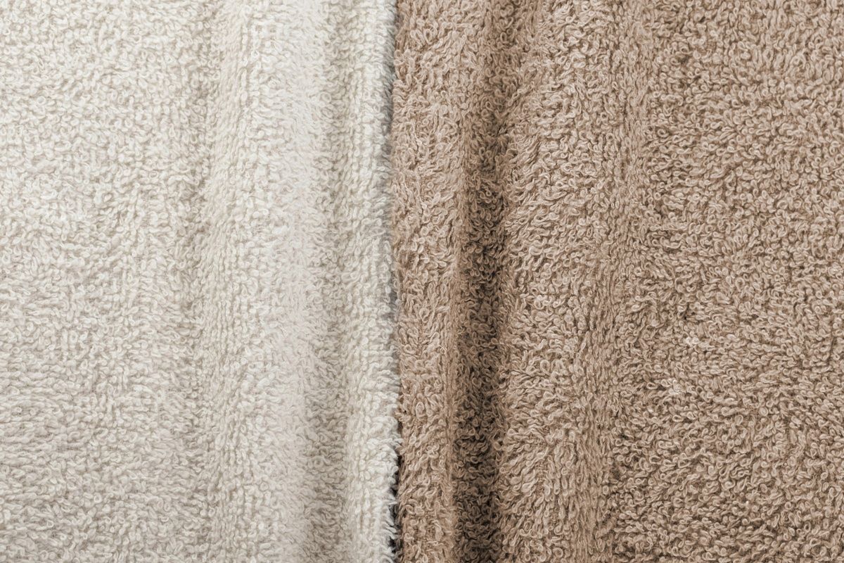 Komplet ręczników prezent na Dzień Babci i Dziadka 2szt frotte 70x140
