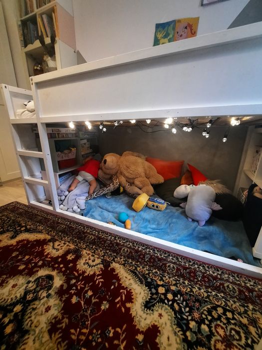 Łóżko kura Ikea dwustronne