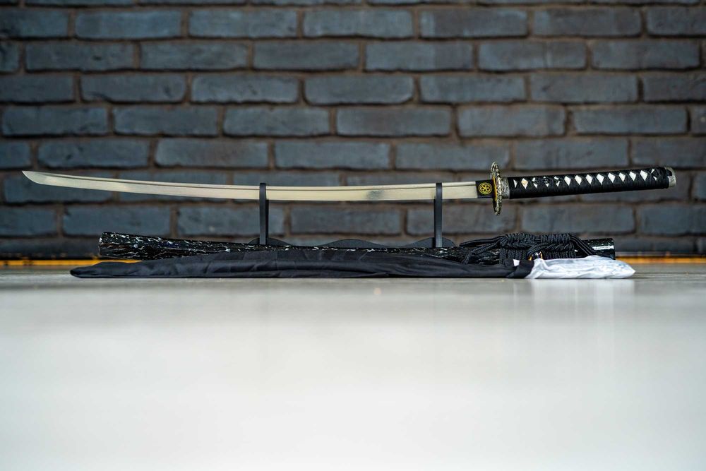 Miecz Samurajski Japońska Katana Stal Damasceńska Handmade Wa-Wa