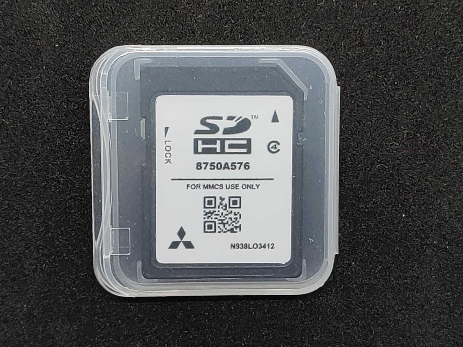 Karta SD Mitsubishi MMCS full Europa 2025
