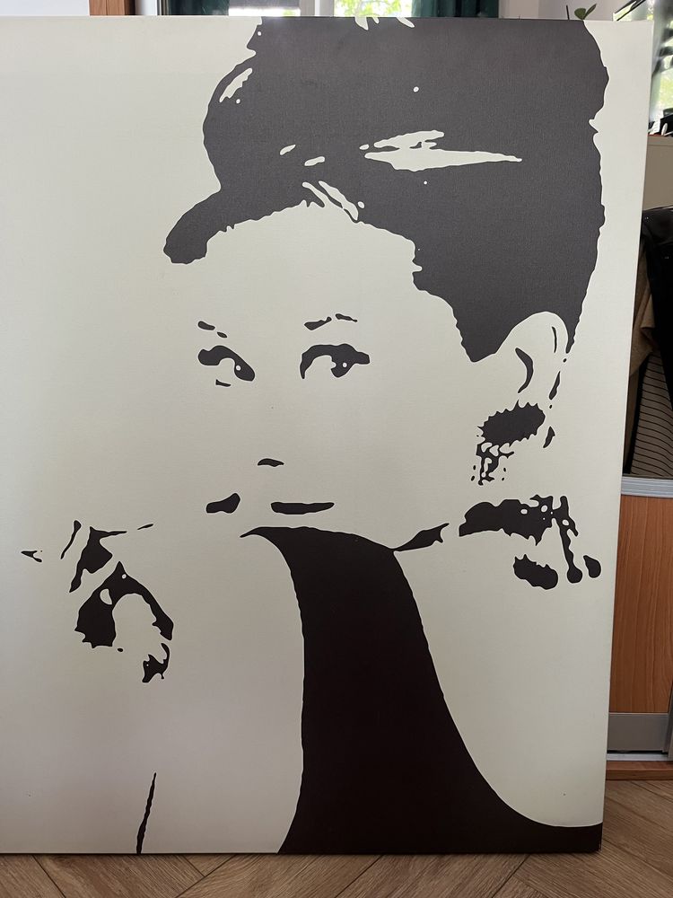 Obraz audrey hepburn ikea