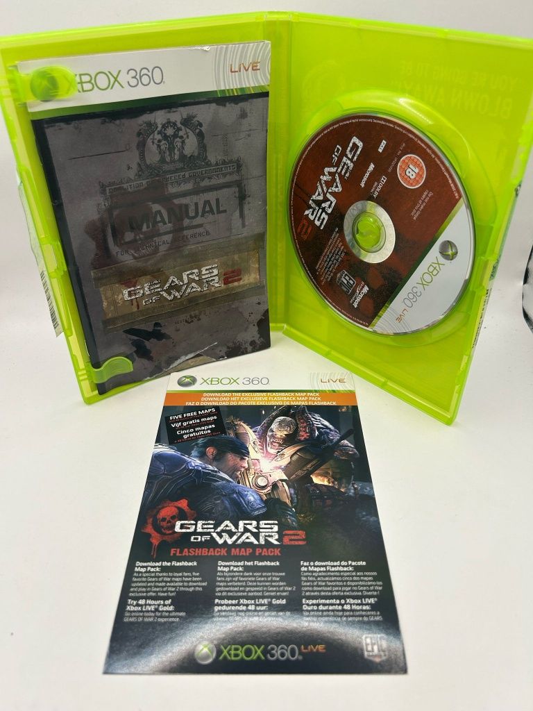 Gears of War 2 3xA Xbox nr 9546