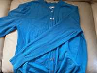 Niebieski sweter rozpinany z kieszonkami firmy Next,rozm.38