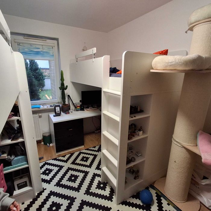 Łóżko piętrowe + biurko antresola Ikea Smastad 2 szt Marki k. Warszawa