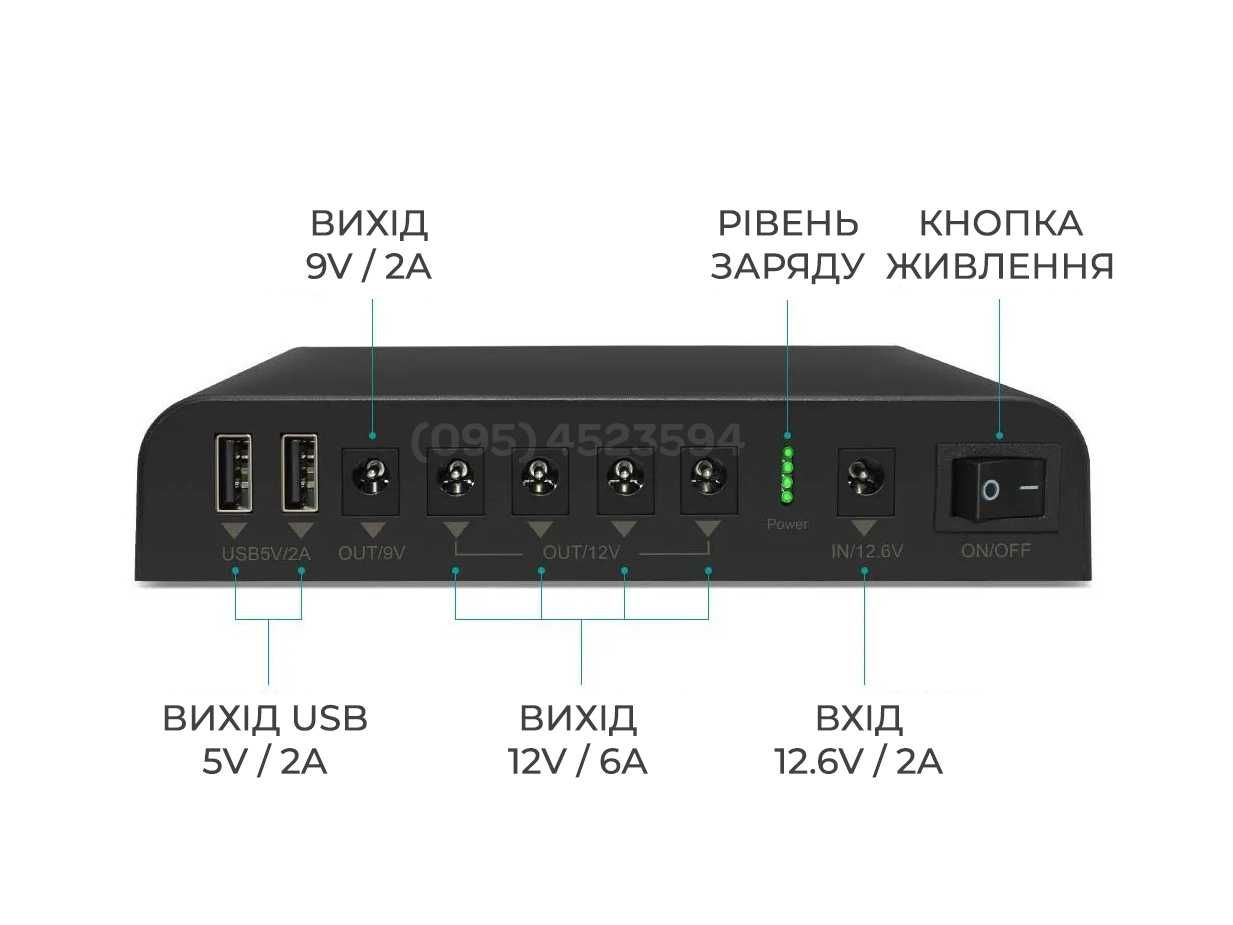 АКЦІЯ Mini UPS для роутера / інтернету міні ДБЖ ББЖ УПС мини ИБП