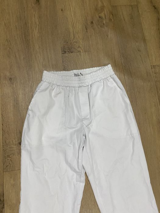 Медичні штани білі чоловічі швецька марка