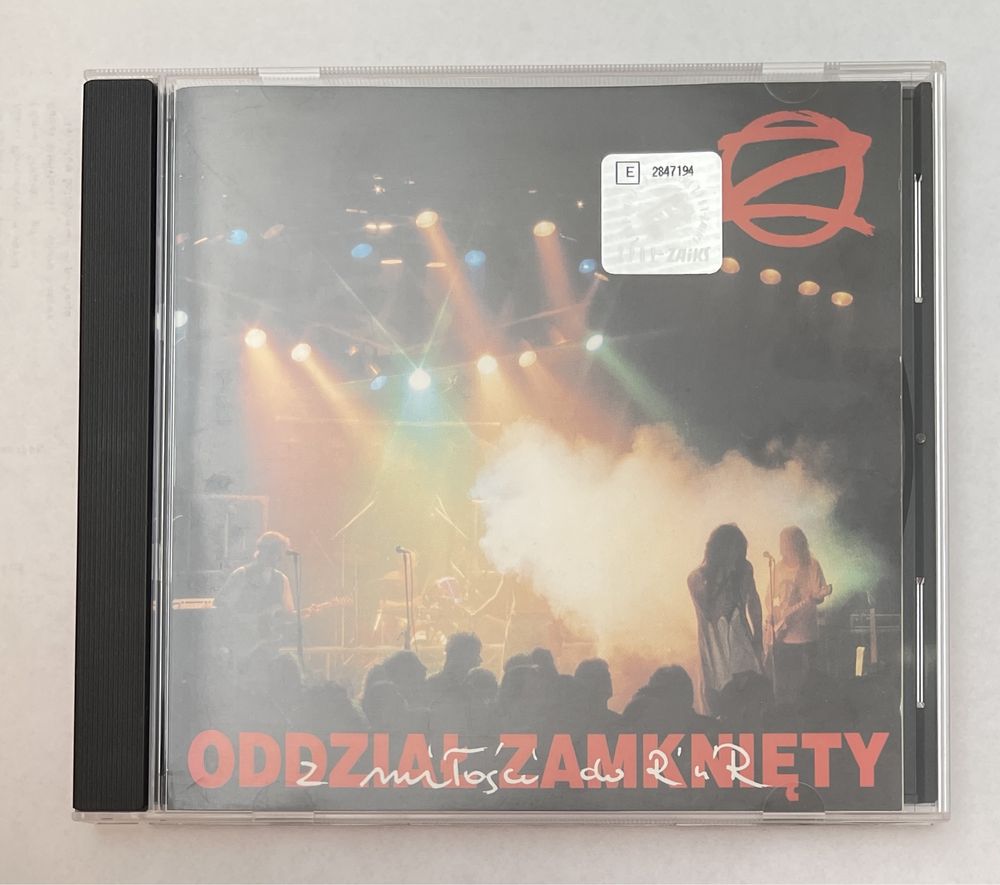 Oddział Zamknięty live z miłości do r’n’r cd Intersonus