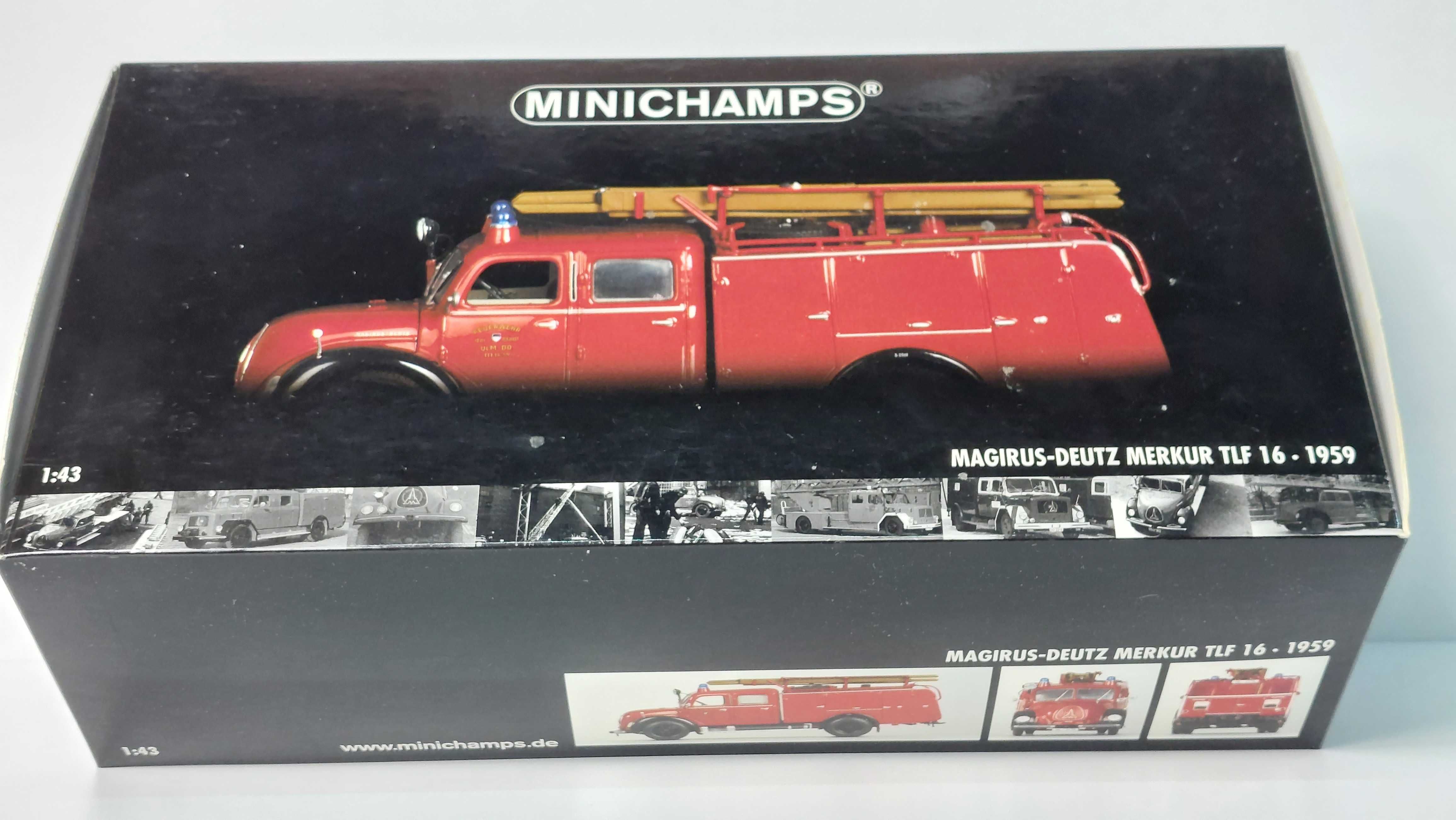 Magirus-Deutz Merkur TLF 16 1959 Minichamps 1:43