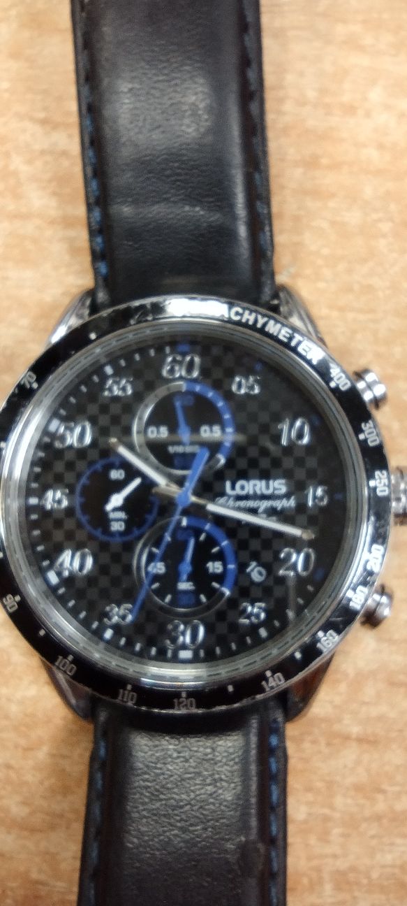 Zegarek LORUS chronograph 100m -Komis MADEJ skup-sprzedaż Dębica