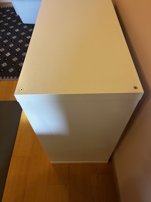 KALLAX Estante, branco, 77x77 cm