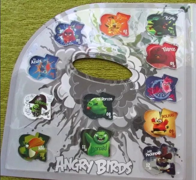 Angry Birds - 32 tazos