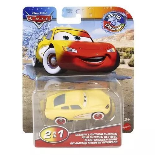 Cars. Auto zmieniające kolor JHG37. Mattel