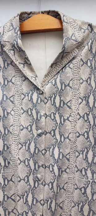 Пиджак  кожа питона,натуральная.