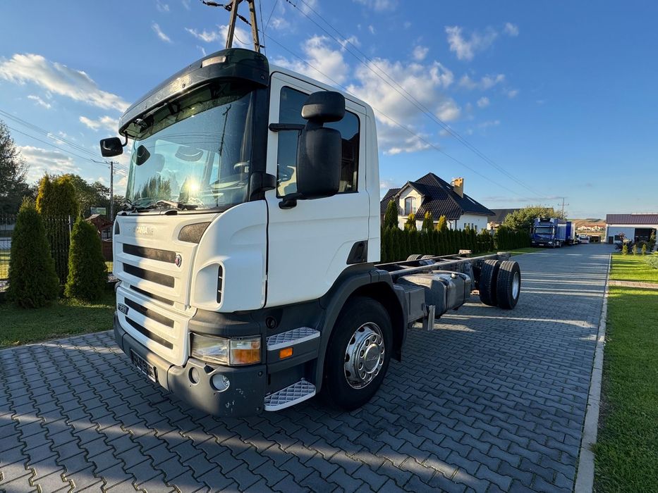 Scania P 230  Scania P230 Blokada mostu niski przebieg automat 18 ton