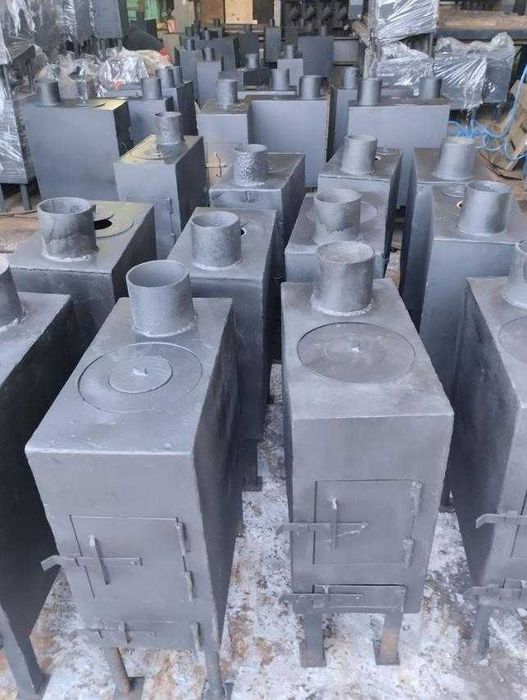 ККД 85%! Буржуйка с теплообменником, печь, булерьян, булерян, ЗАВОД