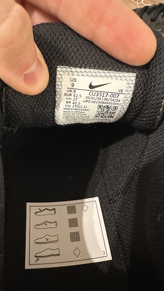 Trampki Nike run swift original buty new 42.5 uk8 męskie