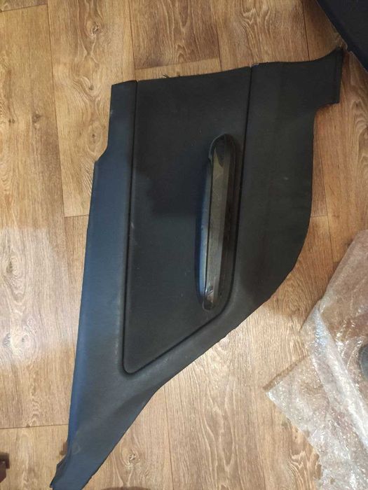 BMW e46 купе задние дверные карты черного цвета