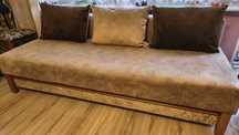 Kanapa sofa łóżko rozkładana z pojemnikiem na pościel