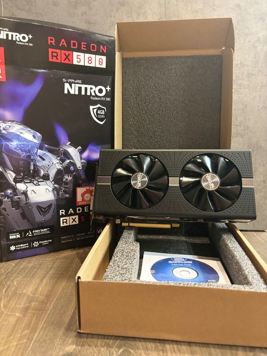 Ігрова відеокарта AMD Radeon RX 580 4GB (Sapphire Nitro+)