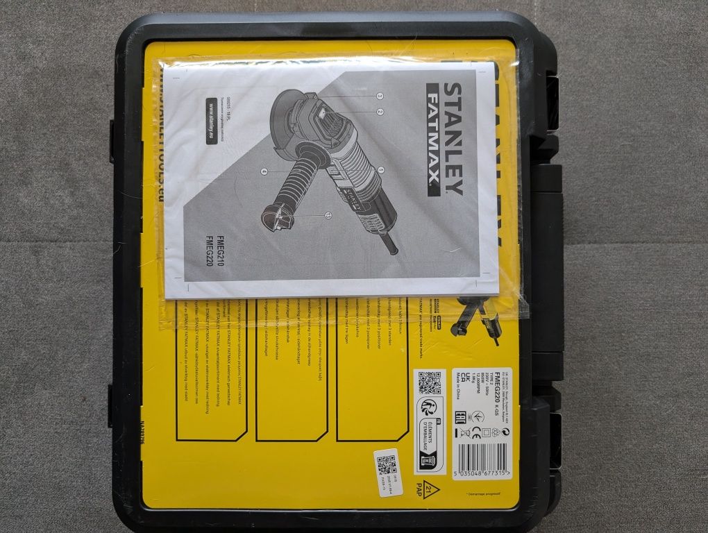 Szlifierka 125 Stanley Fatmax 850W FMEG220K