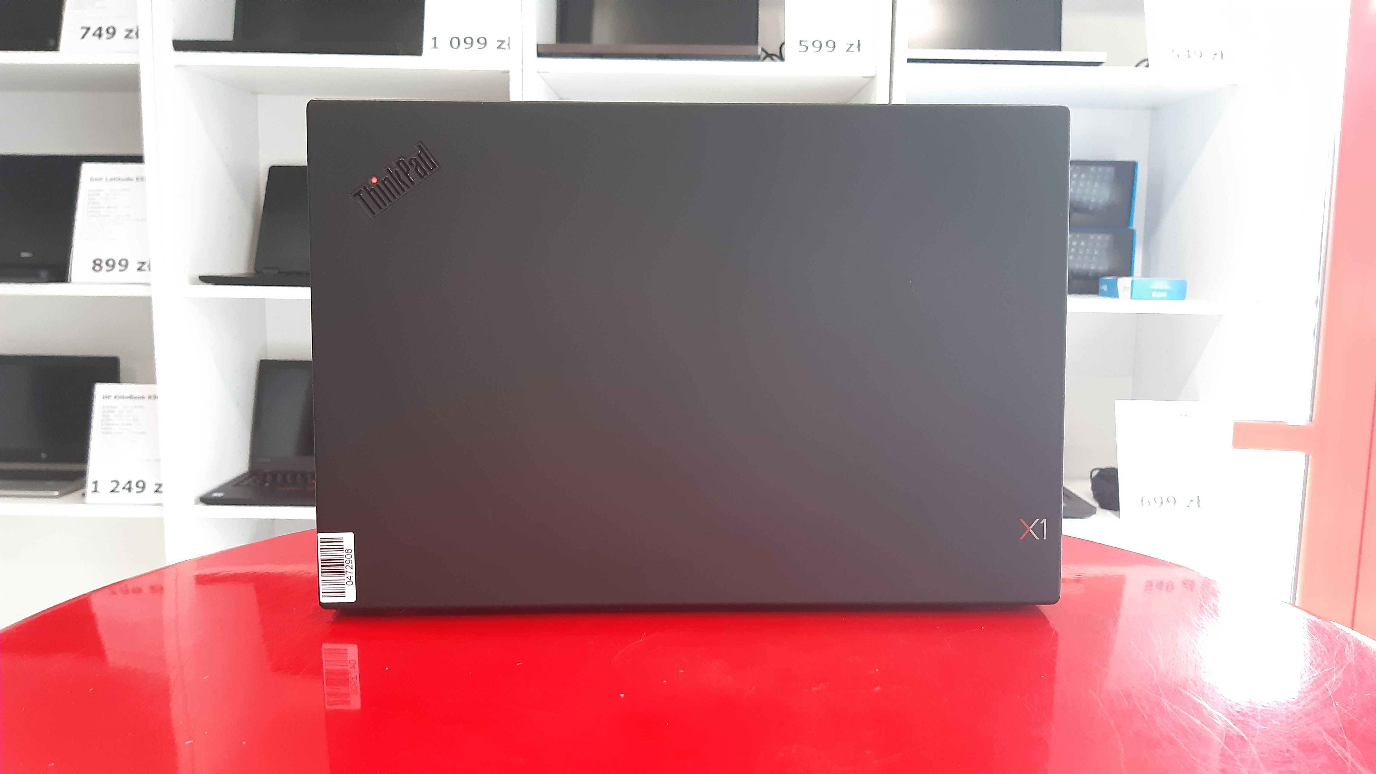 Laptop Lenovo X1 Carbon G6 14" i7-8550u 8GB/256SSD FHD IPS FV23 Raty0%