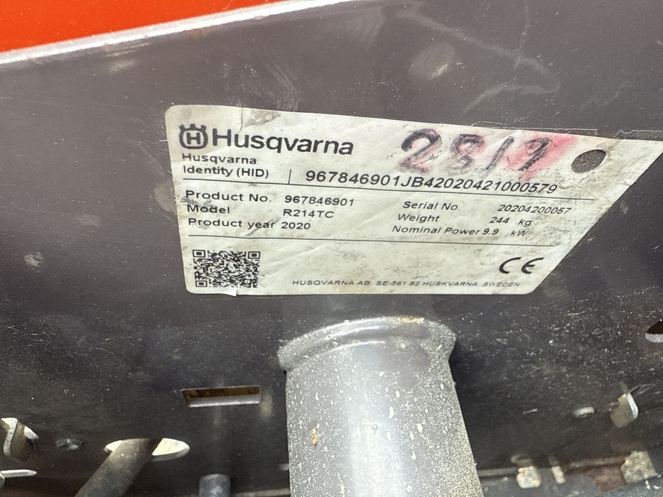 traktorek kosiarka husqvarna rider 214 TC 2020 rok