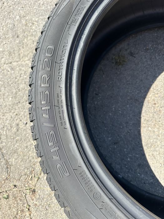 Пара 245/45 R20 Nokian Tyres WR SUV 4 /2шт./пара/зима/