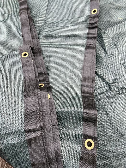 Siatka ogrodzeniowa cieniujaca NOWA 176cm na 15m Zielona