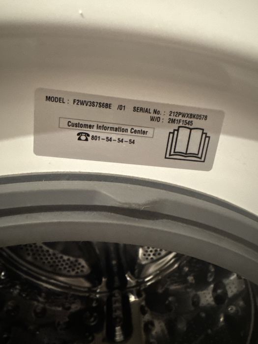 Pralka LG 7kg slim 1200 obr