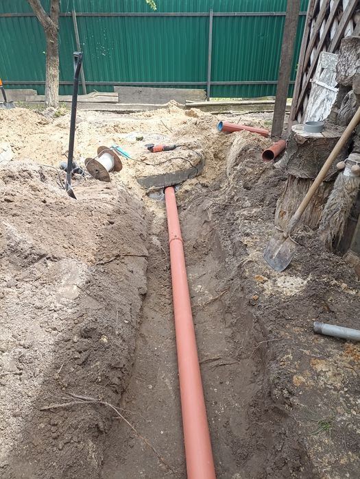 Послуги міні екскаватора,оренда, міні екскаватора, скептик каналізація