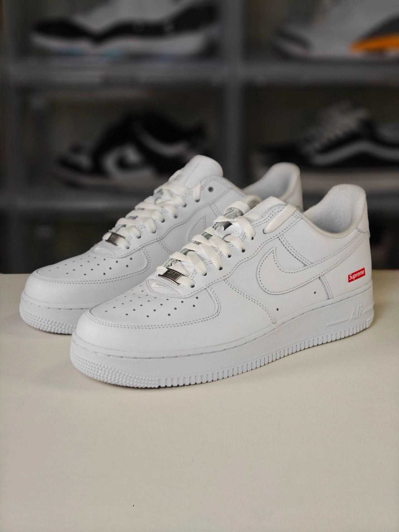 Buty męskie NikeAirForce 1 LowSupremeWhite  nowy R.39