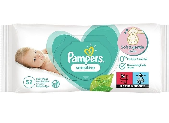 Вологі серветки Pampers