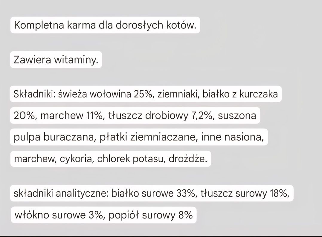 10x500g Karma Premium bez ZBÓŻ dla KOTA Country Menu mix trzech smaków