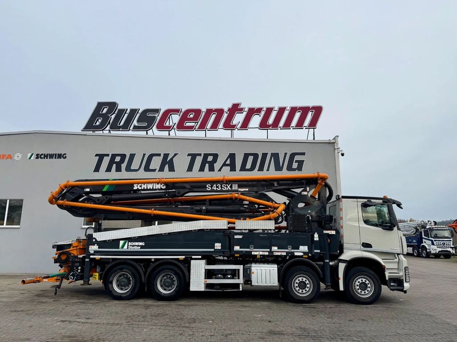 Mercedes-Benz Arocs 3548 Schwing 43-5 m / S43SX III  Pompa do betonu Schwing 43 m