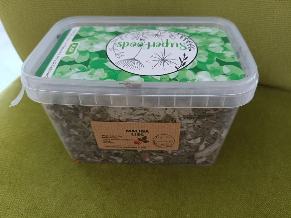 Liście malin dla gryzoni