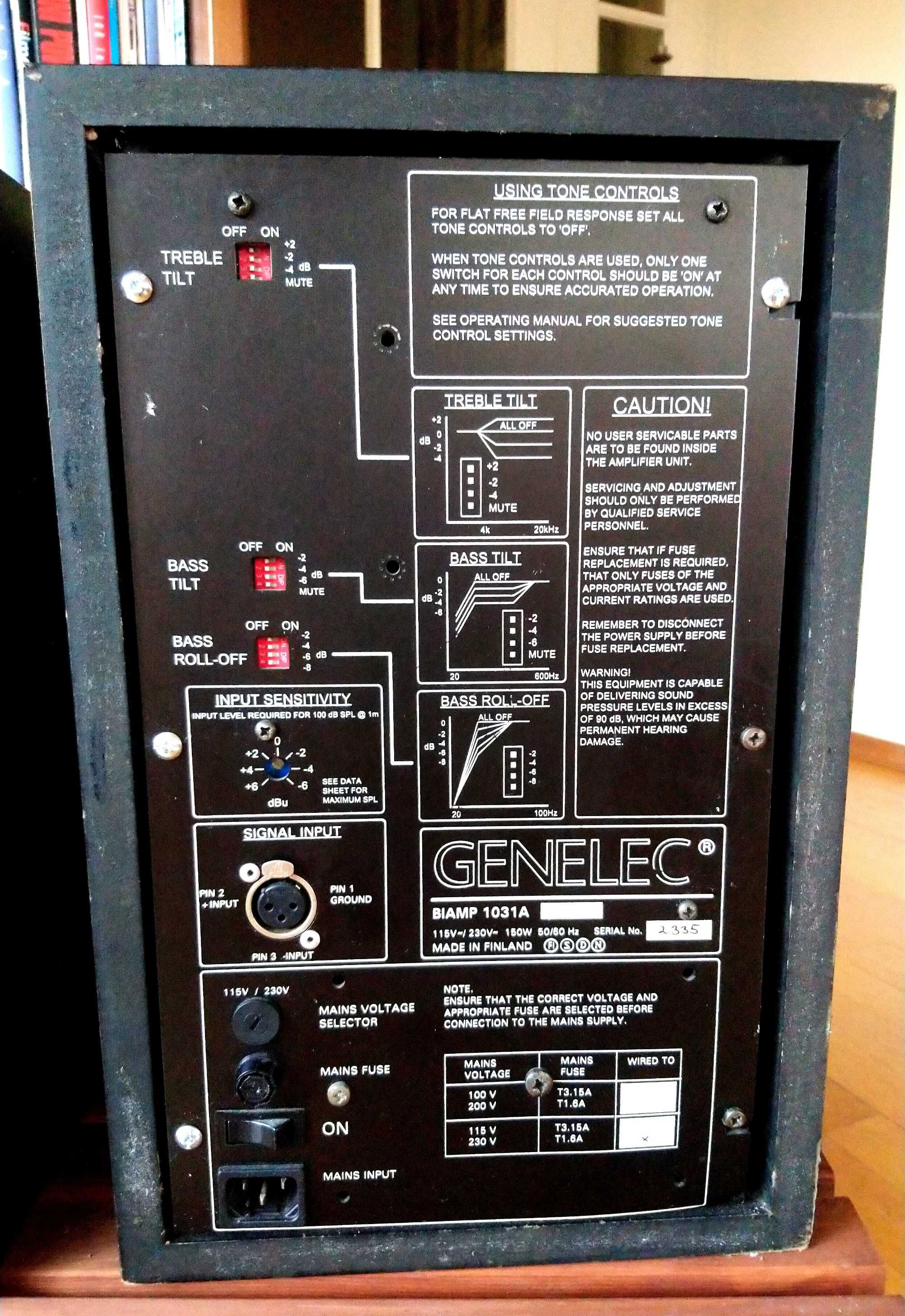 Genelec 1031A Aktywne monitory studyjne
