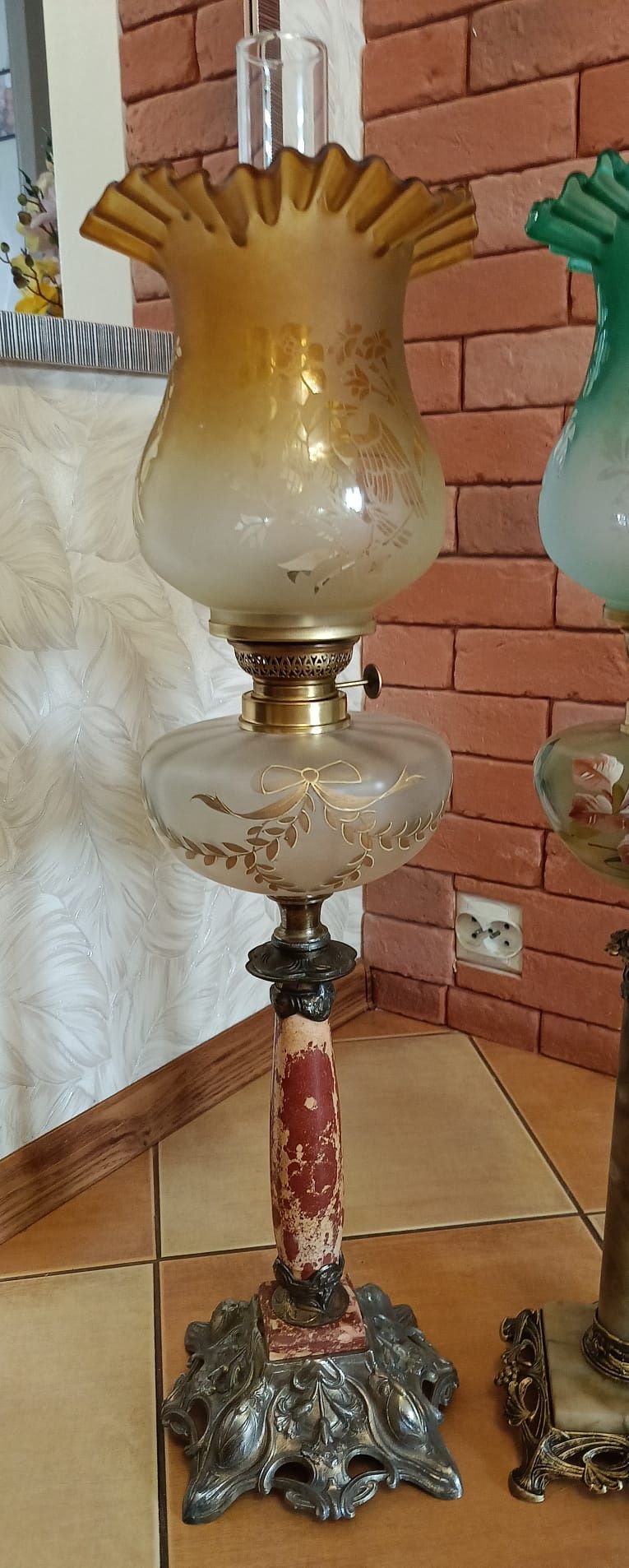 Stara lampa naftowa