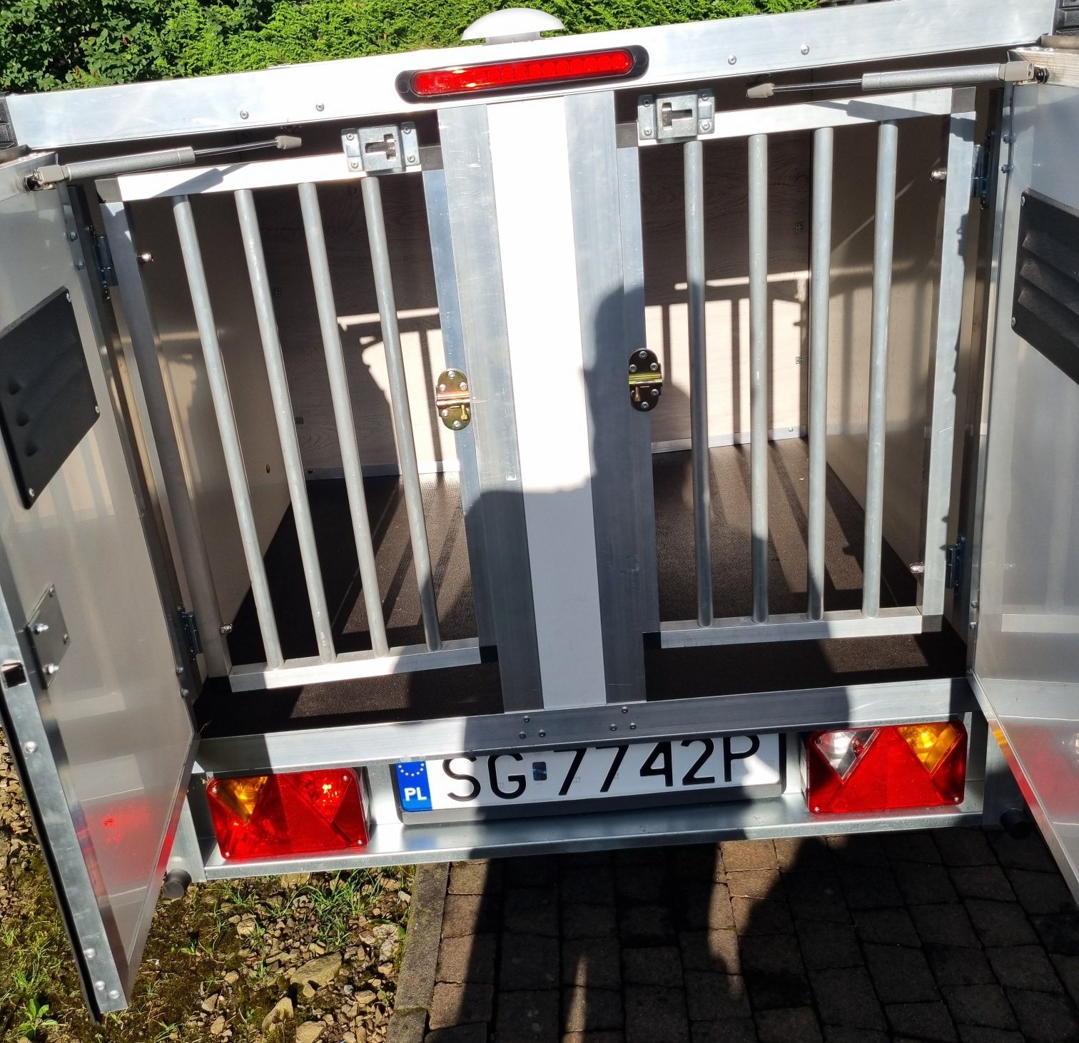 Przyczepka Boksy do przewozu psów