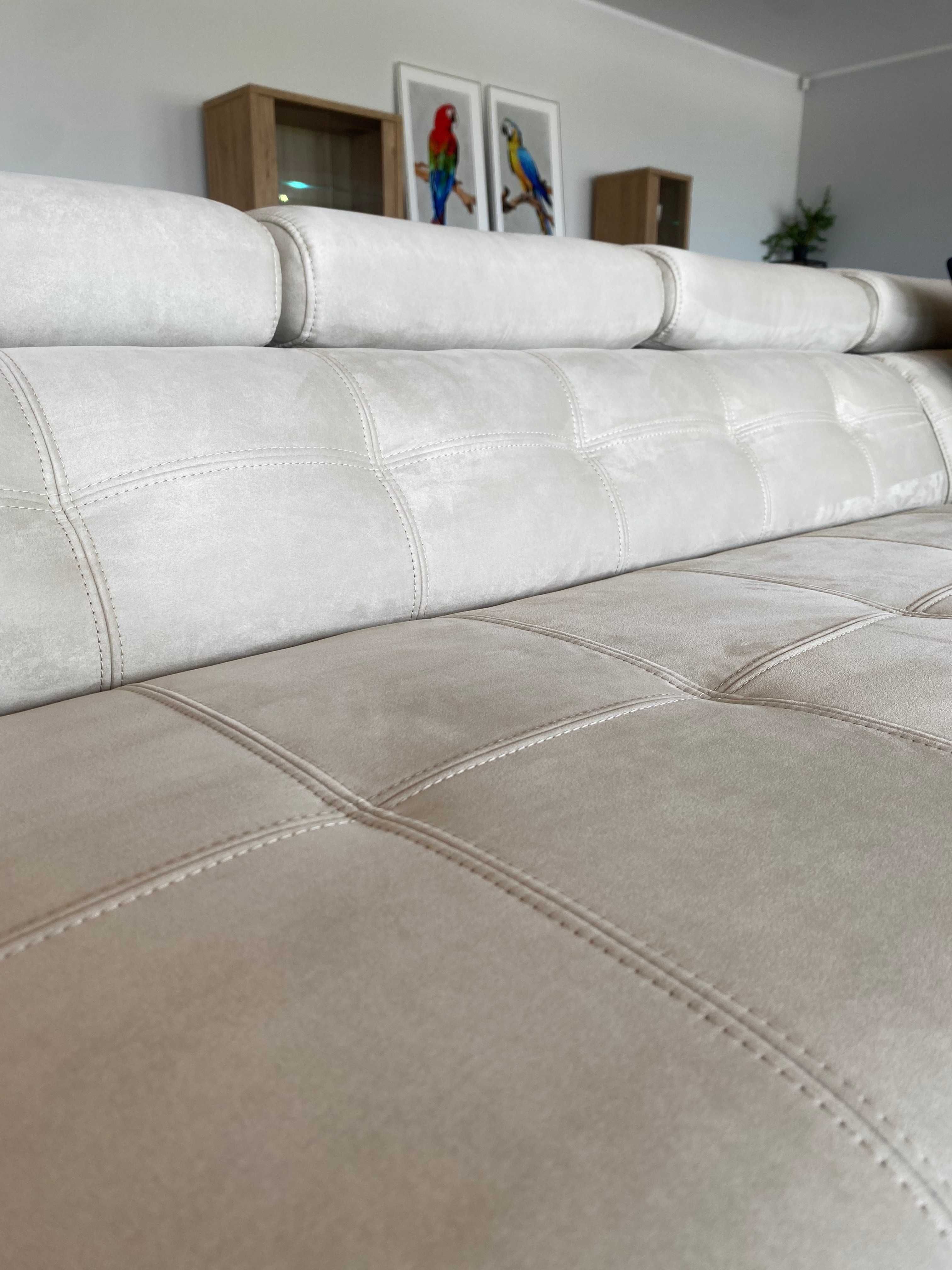 Narożnik Etna II z pufą 280x225 - PRODUCENT Meble Pyka
