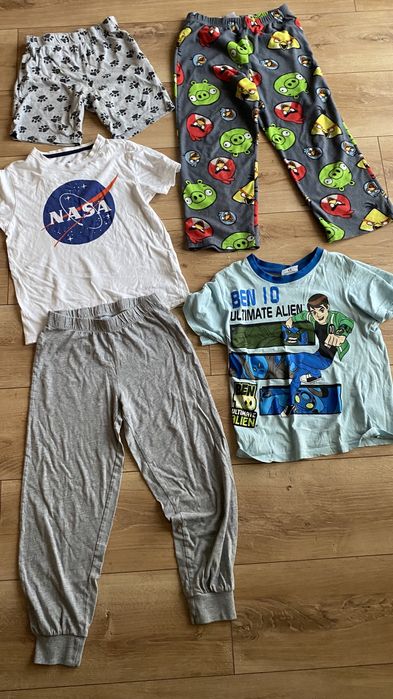 Rozne pizamki 122-128