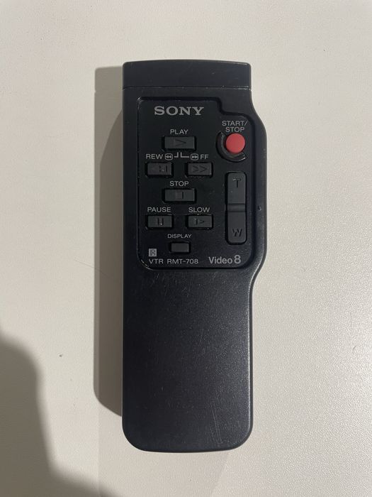 Pilot Sony VTR RMT-708 Video 8 oryginalny do kamery