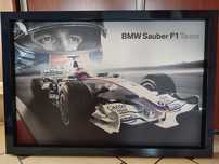 Plakat w ramie Robert Kubica BMW Sauber F1