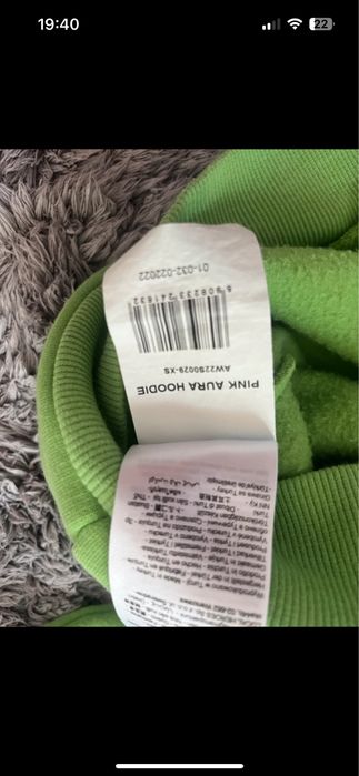 Bluza zielona różowa local heroes xs