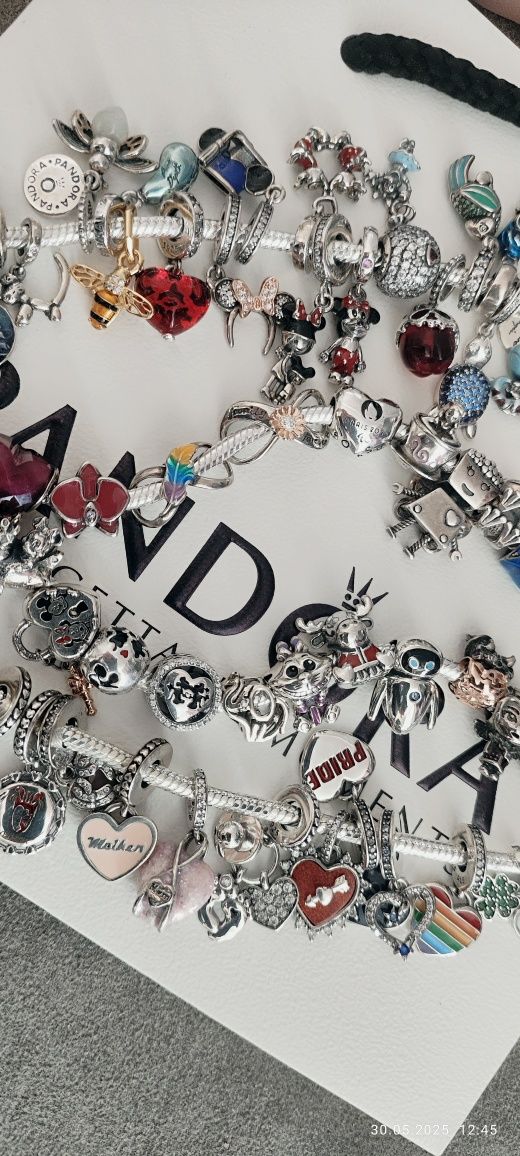 Акція Pandora Пандора намистини Шармы серце квітка Дісней Міккі авока