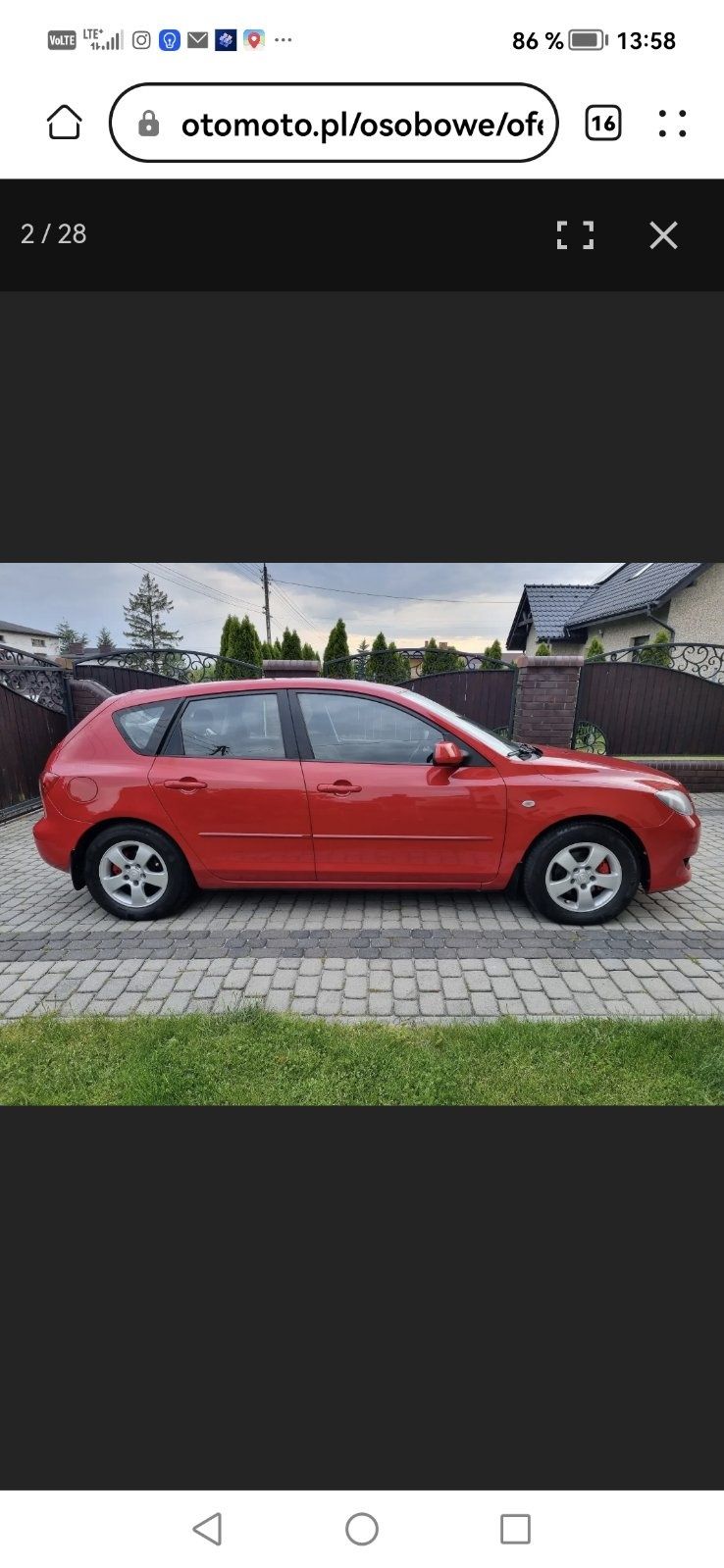 Sprzedam samochód Mazda 3